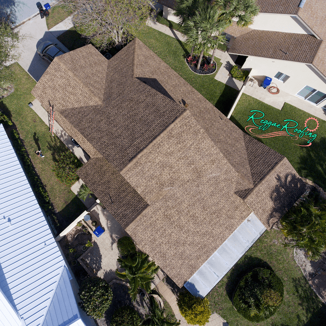 Reggae Roofing logo