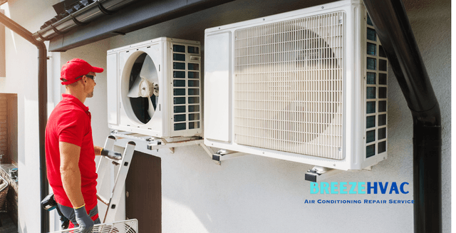 BreezeHVAC Air Conditioning Repair Service logo
