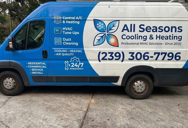 All Seasons Cooling & Heating logo