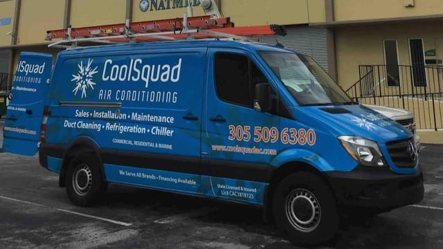 CoolSquad Air Conditioning logo